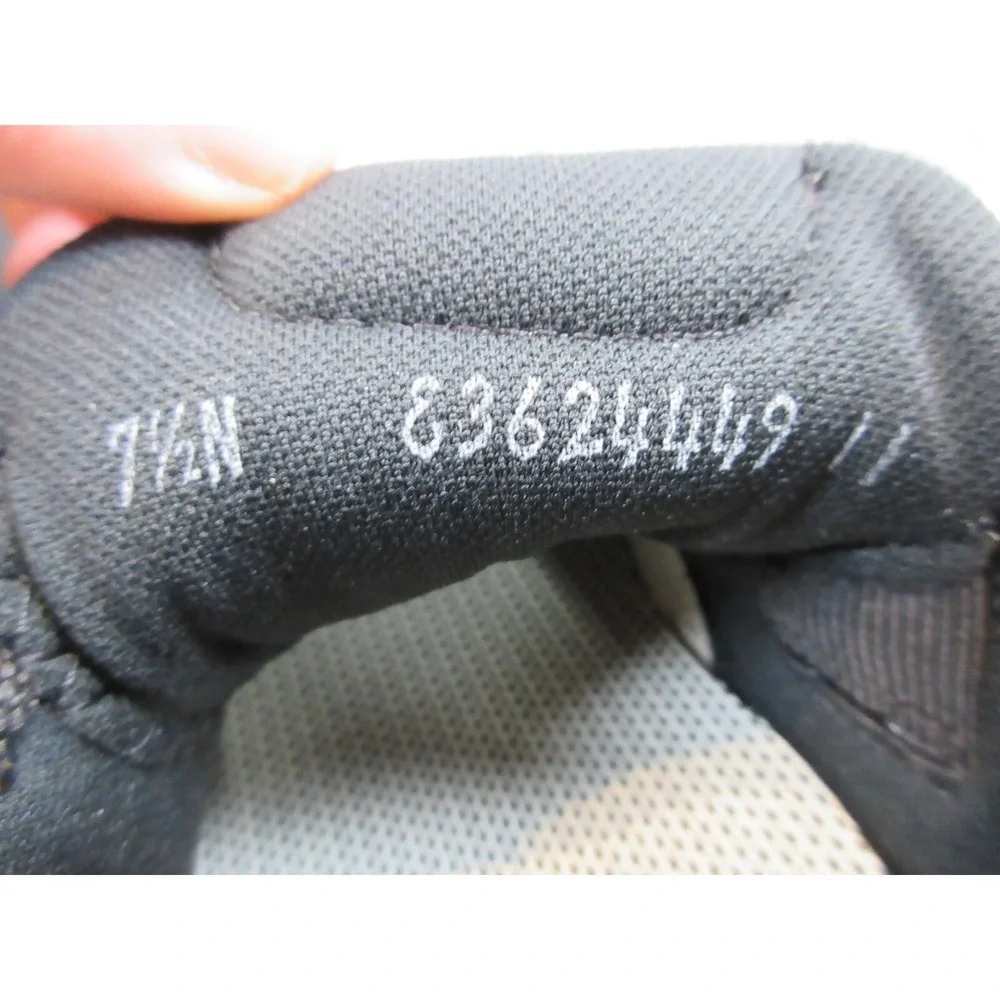 SAS Free Time Shoes Womens Black Charcoal Comfort Leather Walking Size 7.5‎